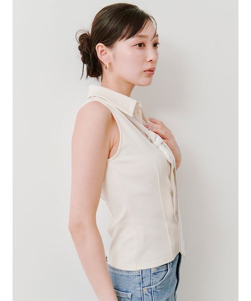 スナイデル ２WAY カットソー ダブルフェイスクルーネックカットソー(カットソー・Tシャツ) | MICHEL