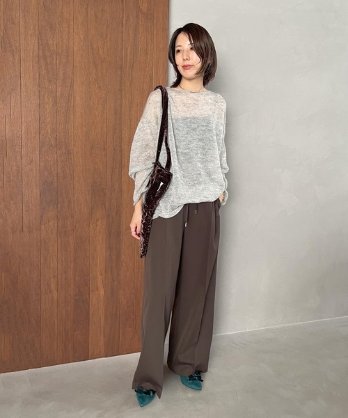 LE TALON（ル タロン） パンプス 4.5cmポインテッドダブルリボン