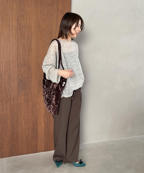 LE TALON（ル タロン） パンプス 4.5cmポインテッドダブルリボン