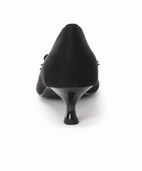 LE TALON（ル タロン） パンプス 4.5cmポインテッドダブルリボン