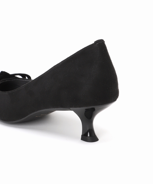 LE TALON（ル タロン） パンプス 4.5cmポインテッドダブルリボン