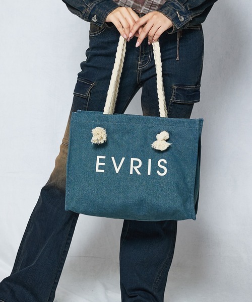 EVRIS バッグ EVRIS（エヴリス） トートバッグ 「EVRIS/エヴリス」ロゴファブリック