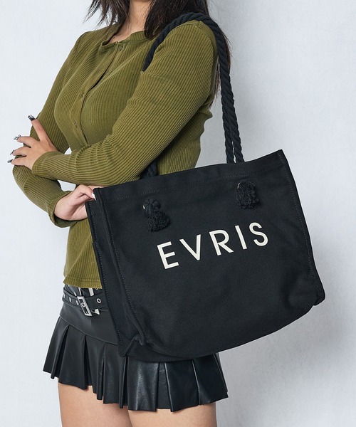 EVRIS バッグ EVRIS（エヴリス） トートバッグ 「EVRIS/エヴリス」ロゴファブリック