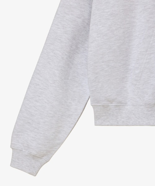 aeae トレーナー スウェット 裏起毛 WEB LOGO LOOSED HOODIE