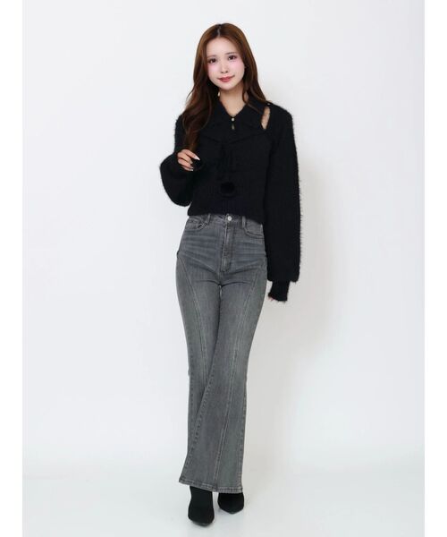 EATME（イートミー） ニット セーター シャツカラーアンサンブルニット