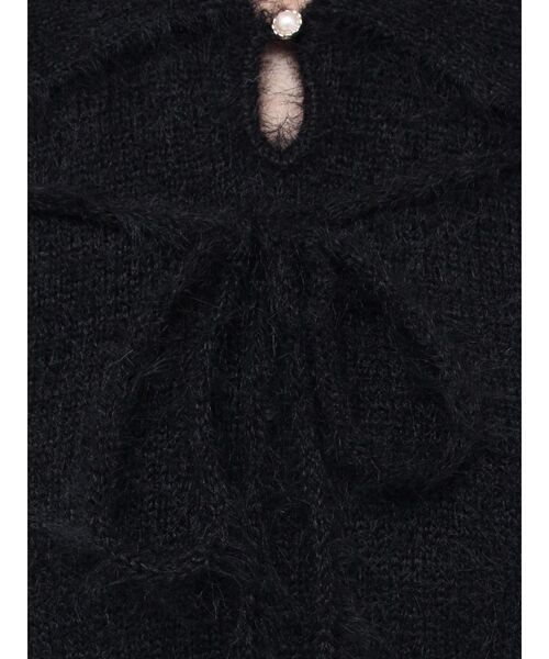 EATME シャツカラーアンサンブルニットTOP オフホワイト トップス シャツカラーアンサンブルニットTOP[品番：MKSW0066438]｜EATME