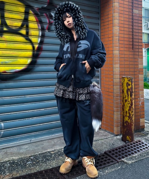 A'gem（エージェム） スウェットパンツ ジャージ A'GEM/9 × .kom 加工