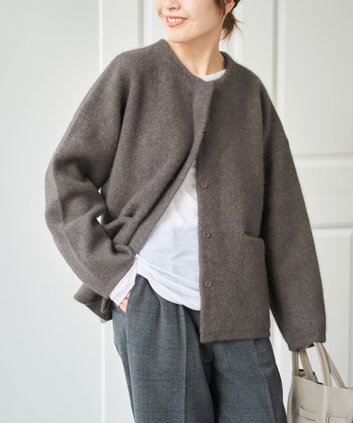 Spick＆Span（スピック アンド スパン） カーディガン ウール