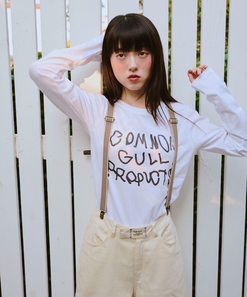 トップス common gull products. common gull products. tシャツ common gull products. long tee