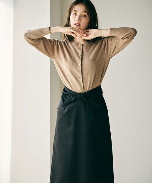 Audie a Muses（オーディア ミューズ） スカート ウエストビッグリボン