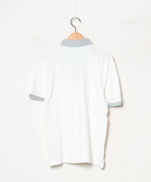 「HACKETT LONDON」 半袖ポロシャツ S ホワイト レディース_画像2