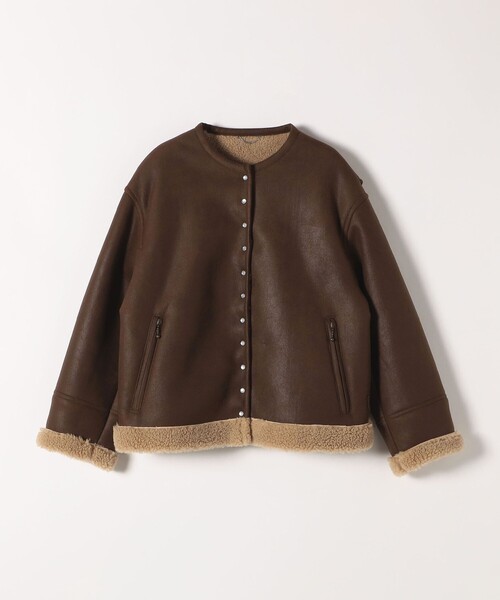 ギャルソン　ムートン風切りっぱなしコート ギャルソン ムートン風切りっぱなしコート 【公式通販】