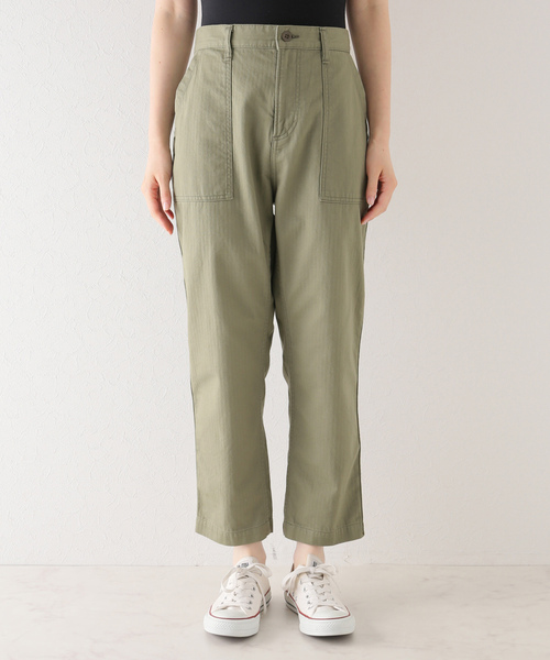 JOURNAL STANDARD LUXE ワークパンツ カーキ JOURNAL STANDARD LUXE（ジャーナルスタンダード ラックス） パンツ