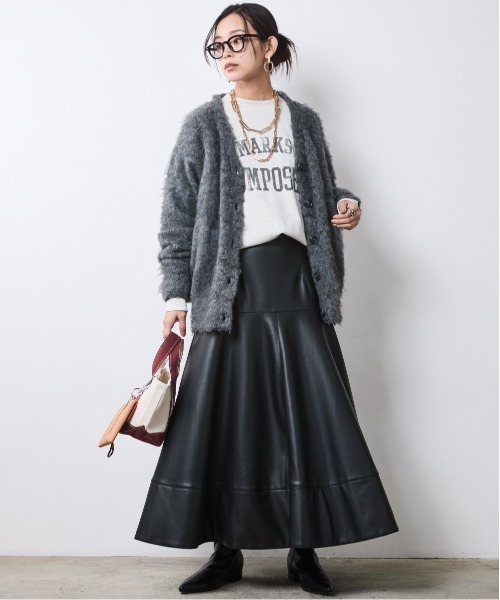 CHIC STYLE（シックスタイル） カーディガン へアリーニット
