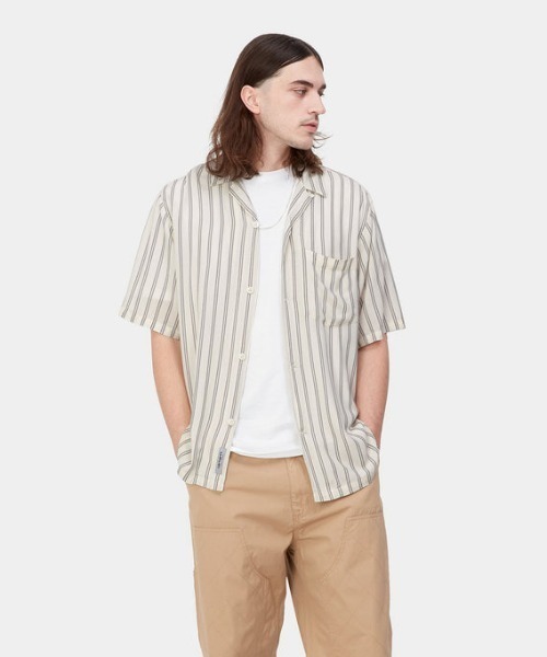 「Carhartt WIP」 半袖シャツ L ブラック メンズの画像