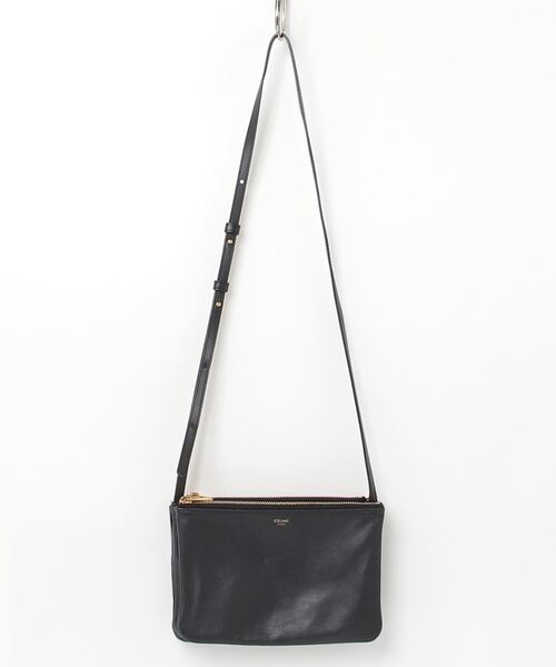 CELINE（セリーヌ） トリオ スモール ショルダーバッグ - ブラック