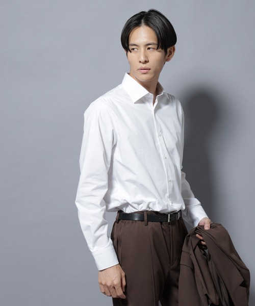 NANO universe（ナノ・ユニバース） シャツ 「N shirt」Anti Soaked(R