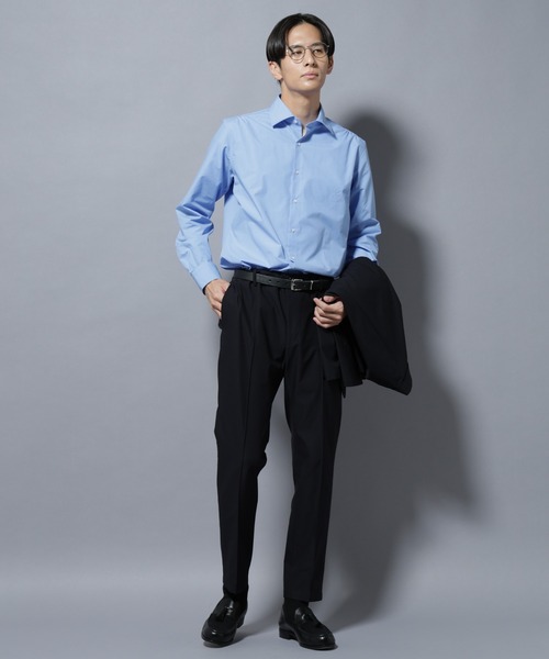 NANO universe（ナノ・ユニバース） シャツ 「N shirt」Anti Soaked(R