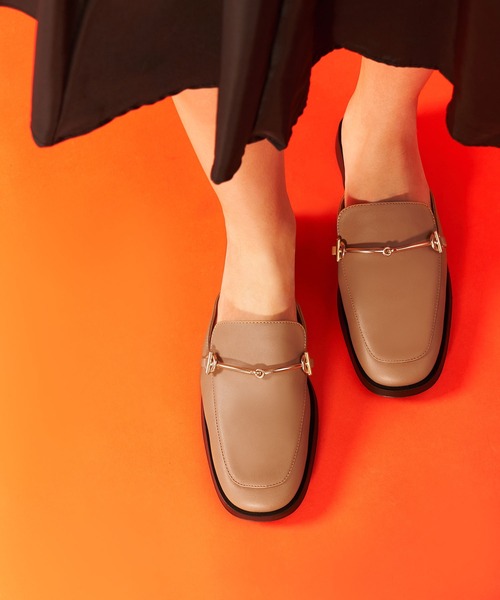 「CHARLES & KEITH」 フラットサンダル 25.5cm ブラック レディース_画像2