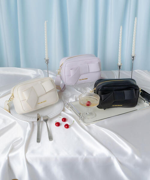 【3/9まで出品❗️新品未使用❗️ジルバイジルスチュアートリボンショルダーバッグ リボンポシェット | JILL by JILL STUART（ジル バイ ジルスチュアート