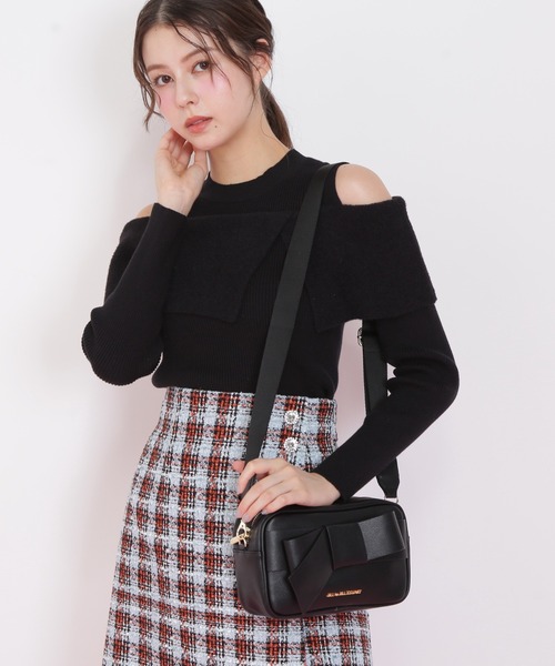 ジルバイジルスチュアート  リボン ショルダー バッグ JILL by JILL STUART（ジルバイジルスチュアート） ショルダーバッグ