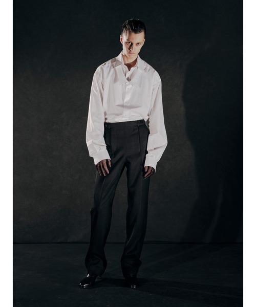 JOHN LAWRENCE SULLIVAN スラックス DOESKIN DOUBLE ZIPPERFLY