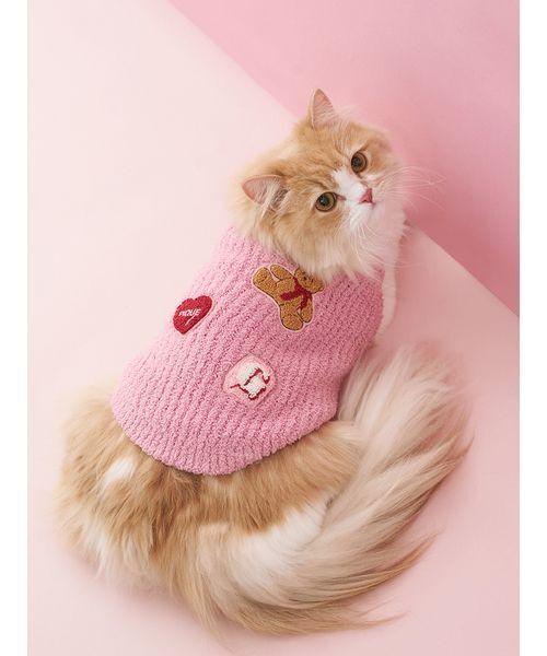 gelato pique（ジェラートピケ） 犬 服 「CAT＆DOG」ベビモコベア