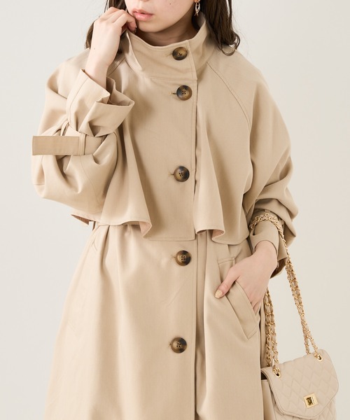 Chico（チコ） トレンチコート FREE ベージュ レディース : ZOZOTOWN