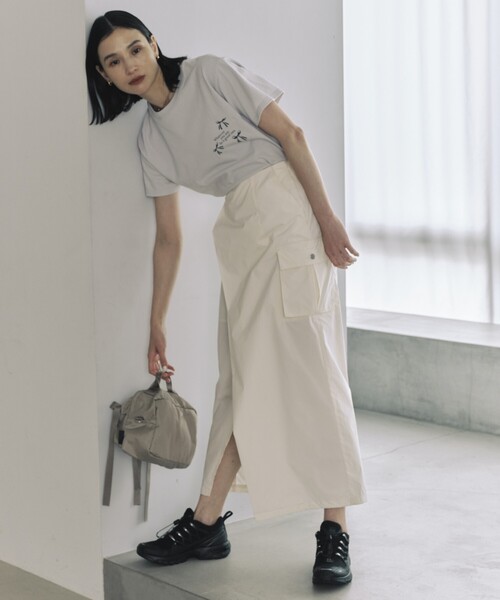 「Firsthand」 半袖Tシャツ FREE ネイビー レディース_画像2