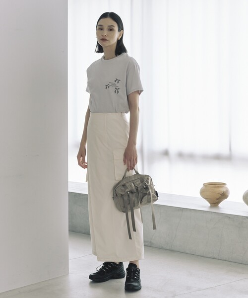 「Firsthand」 半袖Tシャツ FREE ネイビー レディース_画像3