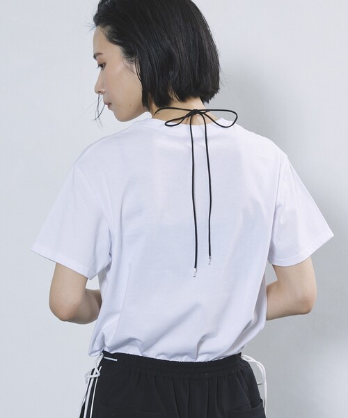 「Firsthand」 半袖Tシャツ FREE ネイビー レディース_画像9