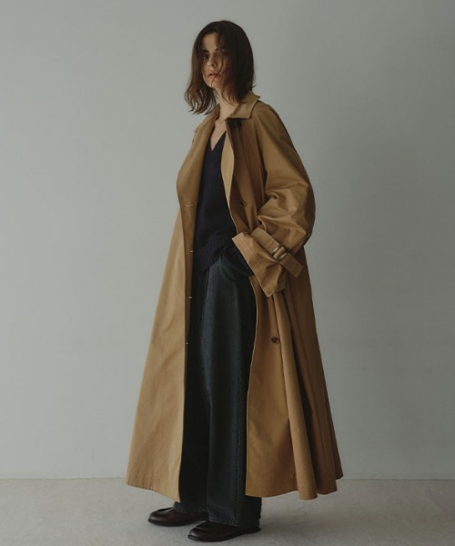 ETRETOKYO コンシャススリーブ トレンチコート S新品タグ付¥42900 ETRE TOKYO（エトレトウキョウ） トレンチコート コート コンシャス