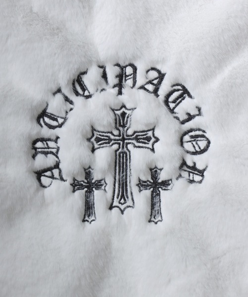 SITRY（シトリー） ブルゾン アウター Cross ＆ Heart Logo Fur Zip 