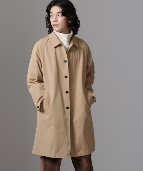 NANO universe（ナノ・ユニバース） ステンカラーコート S ベージュ