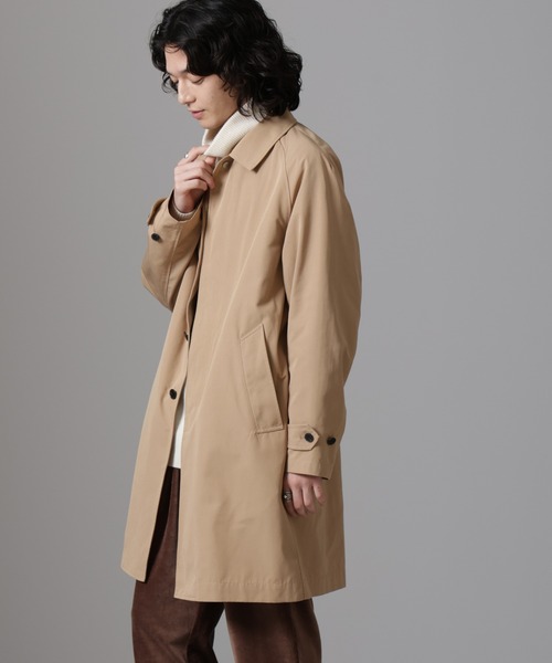 NANO universe（ナノ・ユニバース） ステンカラーコート S ベージュ