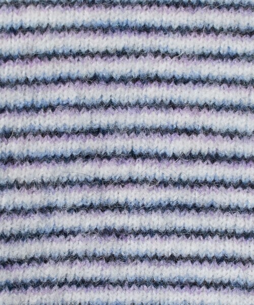 6 ニット セーター 「6(ROKU)」アルパカウールナイロン ポロニット