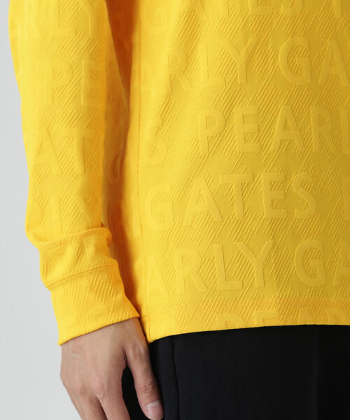 PEARLY GATES（パーリーゲイツ） tシャツ 3Dベアジャガード長袖