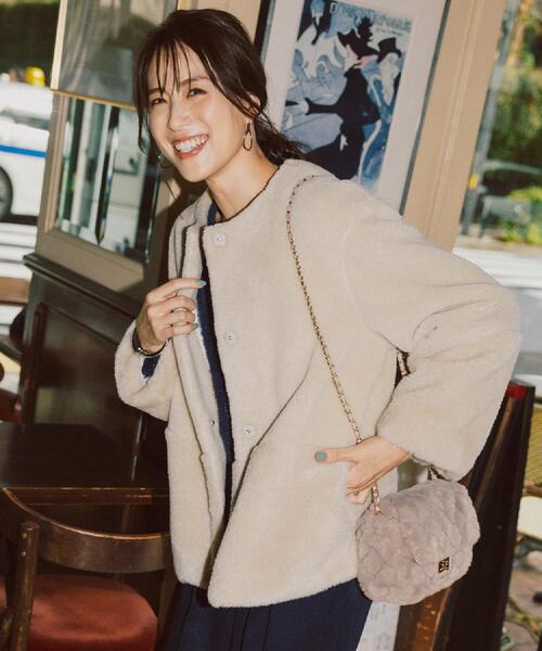 OPAQUE.CLIP（オペークドットクリップ） ノーカラーコート コート