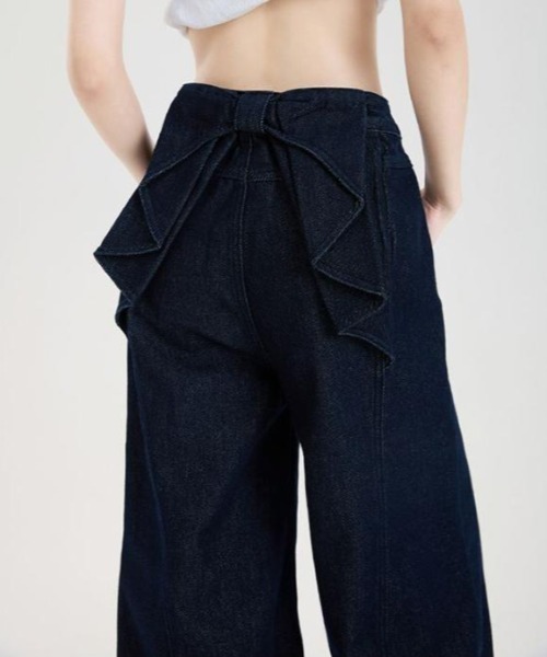 FAVORITO デニムパンツ M インディゴブルー レディース : ZOZOTOWN