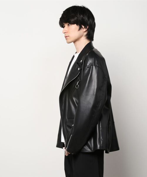 LOVELESS（ラブレス） ライダースジャケット L ブラック メンズ