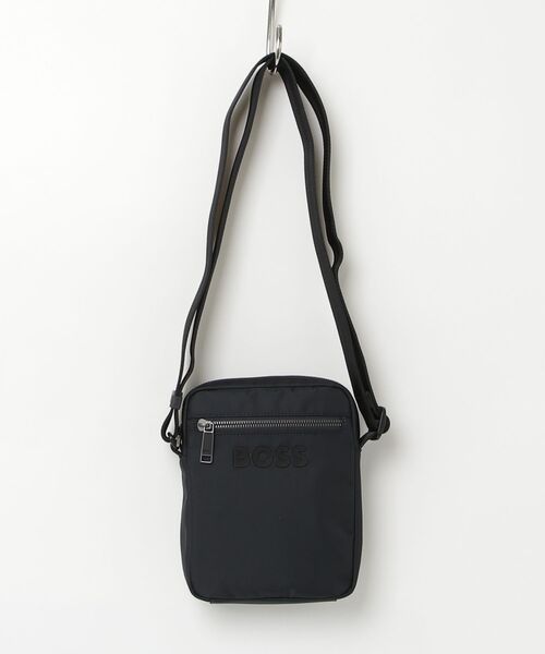 新品未使用BOSSショルダーバッグ 黒　クロスボディバッグ　サコッシュ　即購入可 BOSS（HUGO BOSS） ショルダーバッグ BOSS Catch 3.0 NS Zip ボス