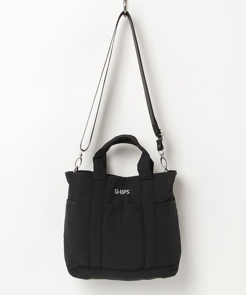 SHIPS（シップス） 2WAYバッグ ONE SIZE ブラック メンズ : ZOZOTOWN