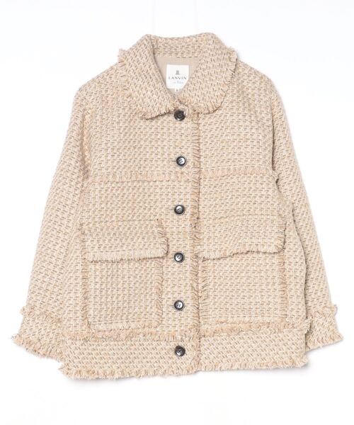 LANVIN en Bleu 「LANVIN Bleu」 ジャケット - ゴールド レディース