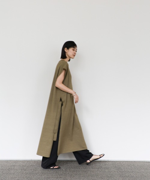 「select MOCA Et」 半袖ニット FREE ブラック レディース_画像7