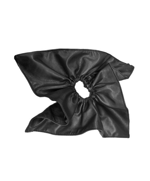 at. シュシュ 「at.」レザーライクスクエアシュシュ : ZOZOTOWN Yahoo