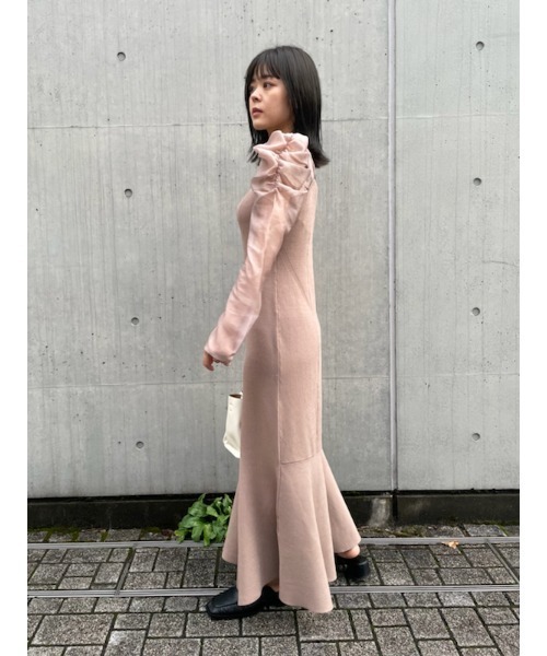 FRAY I.D（フレイ・アイディー） ニットワンピース 0 ブラック