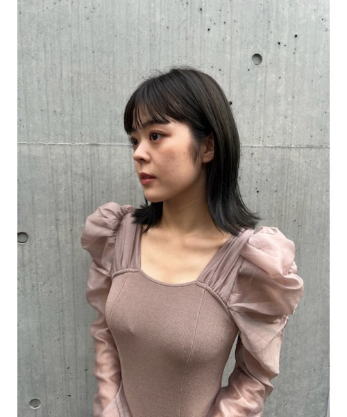 FRAY I.D（フレイ・アイディー） ニットワンピース 0 ブラック