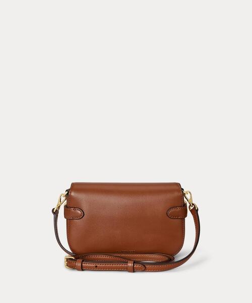 ラルフローレン 2way クロスボディ ショルダーバッグ Ralph Lauren】ロゴストラップ レザー クロスボディバッグ (Ralph