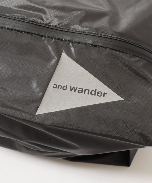 「and wander」 ポーチ FREE ライトブラウン メンズ_画像6