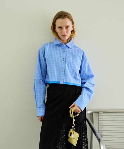 MAISON SPECIAL（メゾンスペシャル） ブラウス シャツ 2Way Sleeve